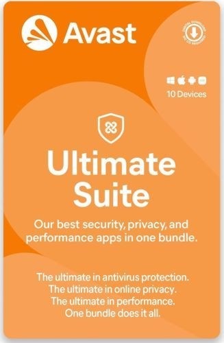 Avast Ultimate 10 Devices 1 Year