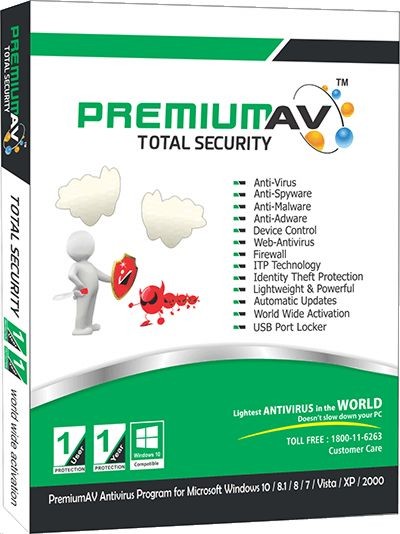 PremiumAV Total Security 1 PC 1 Year PremiumAV Total Security 1 PC 1 Year